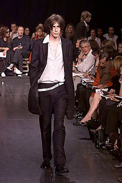 Ann Demeulemeester fashion show for Spring/Summer 2000