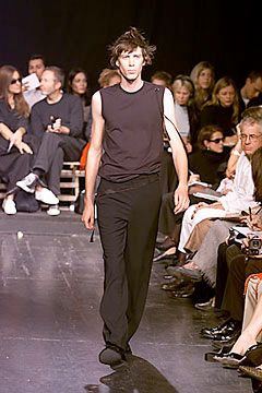 Ann Demeulemeester fashion show for Spring/Summer 2000