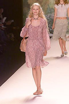 Anna Sui fashion show for Spring/Summer 2000