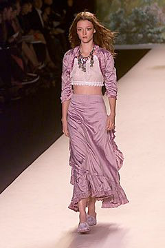 Anna Sui fashion show for Spring/Summer 2000