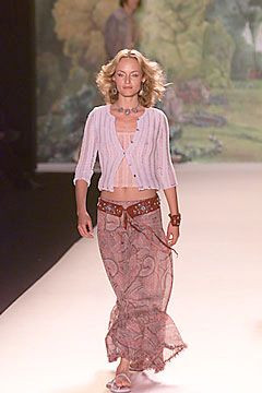 Anna Sui fashion show for Spring/Summer 2000