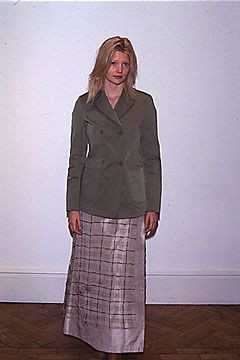 Burberry fashion show for Spring/Summer 2000
