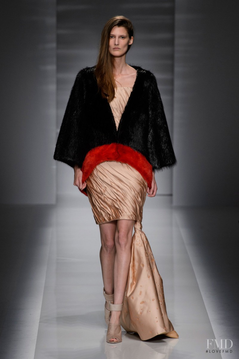 Marie Piovesan featured in  the Vionnet fashion show for Autumn/Winter 2014