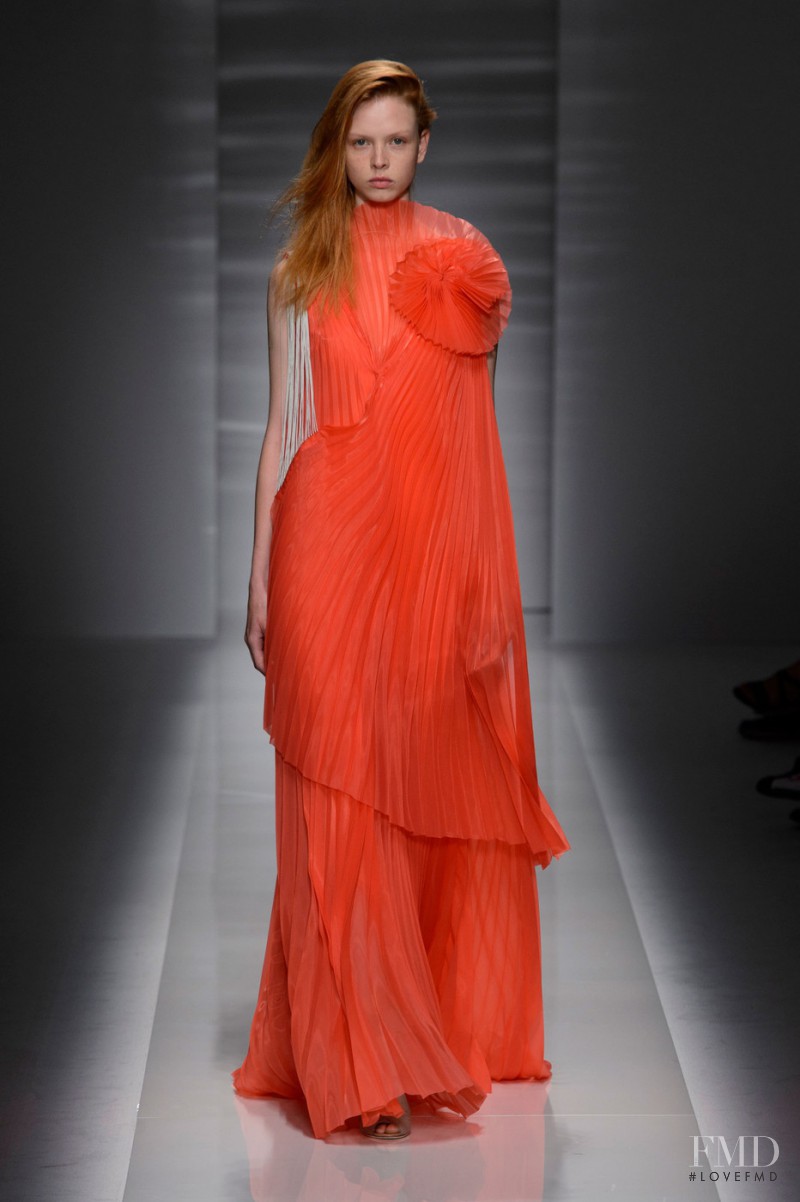 Daniela Witt featured in  the Vionnet fashion show for Autumn/Winter 2014