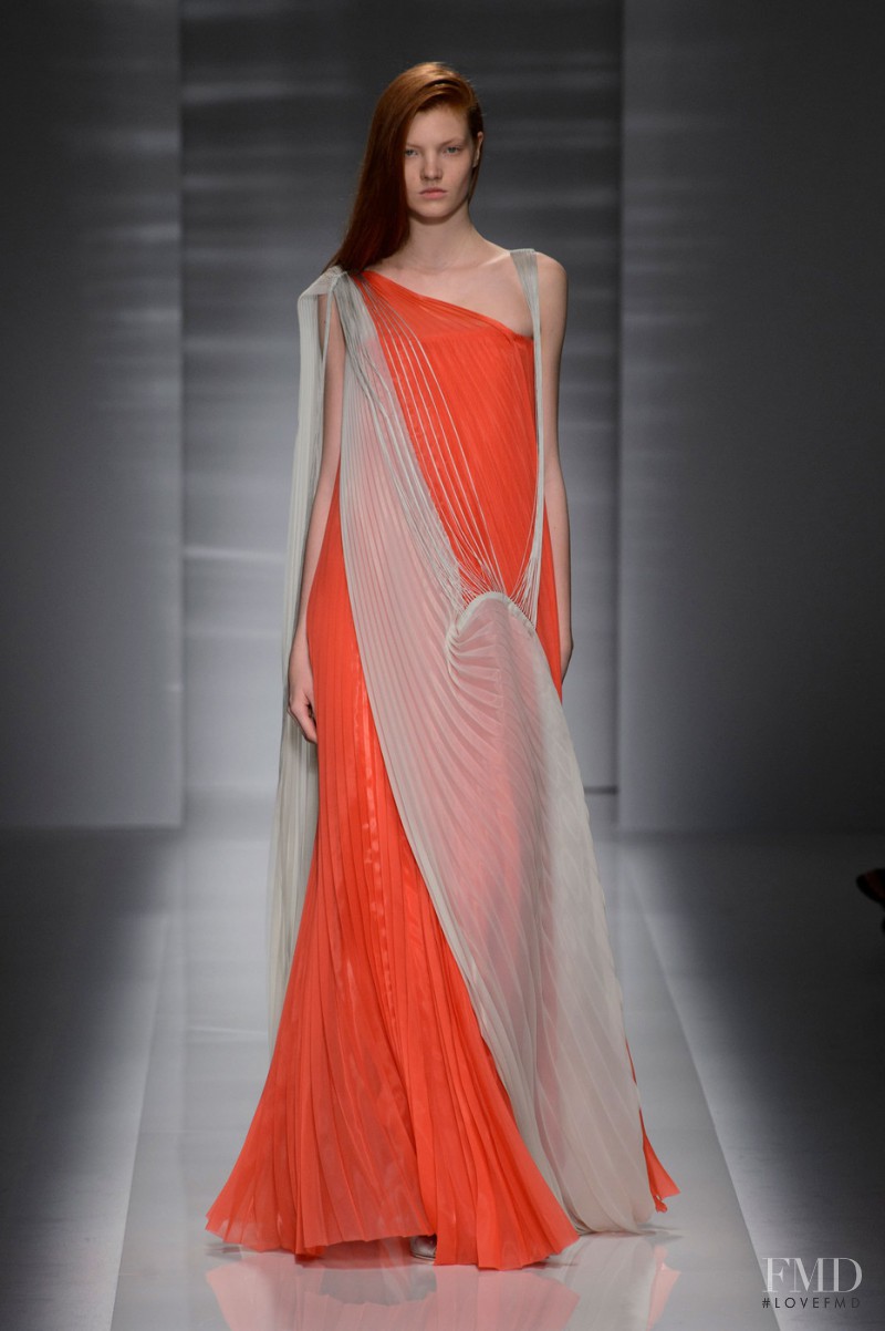 Anastasia Ivanova featured in  the Vionnet fashion show for Autumn/Winter 2014