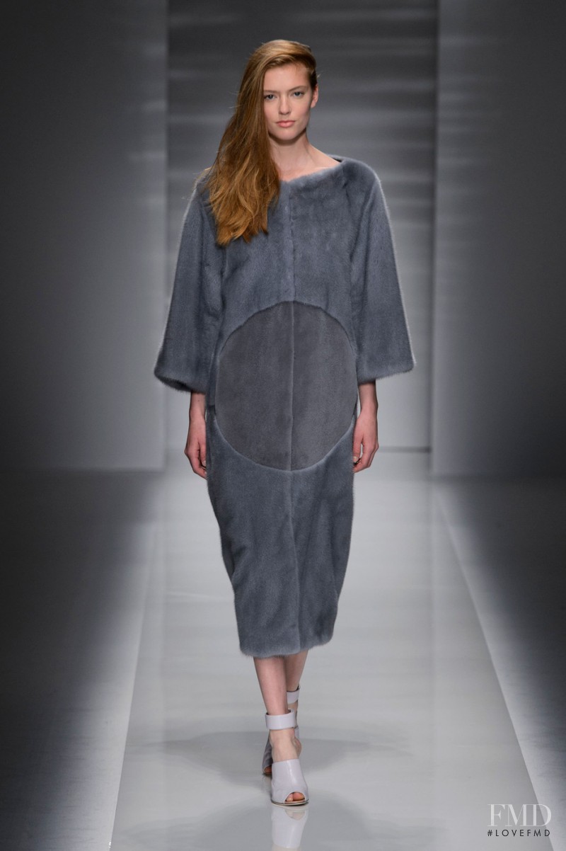 Emmy Rappe featured in  the Vionnet fashion show for Autumn/Winter 2014