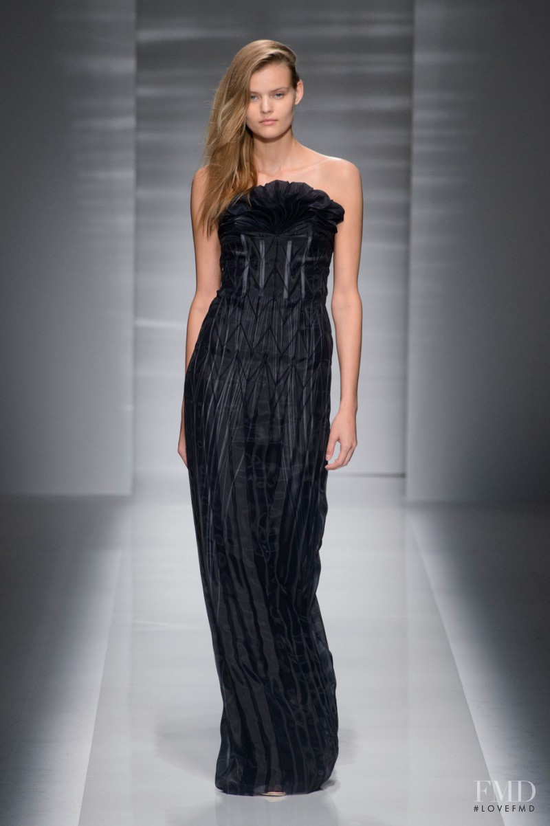 Kate Grigorieva featured in  the Vionnet fashion show for Autumn/Winter 2014
