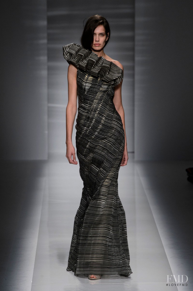 Amanda Brandão Wellsh featured in  the Vionnet fashion show for Autumn/Winter 2014