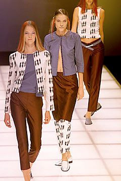Emporio Armani fashion show for Spring/Summer 2000