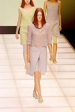 Emporio Armani fashion show for Spring/Summer 2000