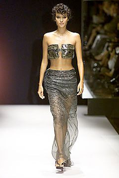 Gianfranco Ferré fashion show for Spring/Summer 2000