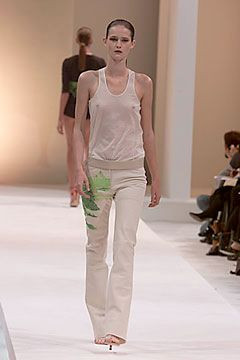 Lanvin fashion show for Spring/Summer 2000