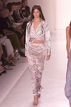 Nicole Miller fashion show for Spring/Summer 2000
