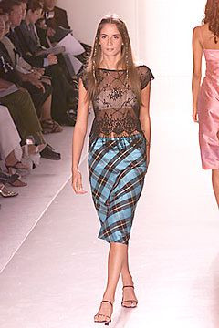 Nicole Miller fashion show for Spring/Summer 2000