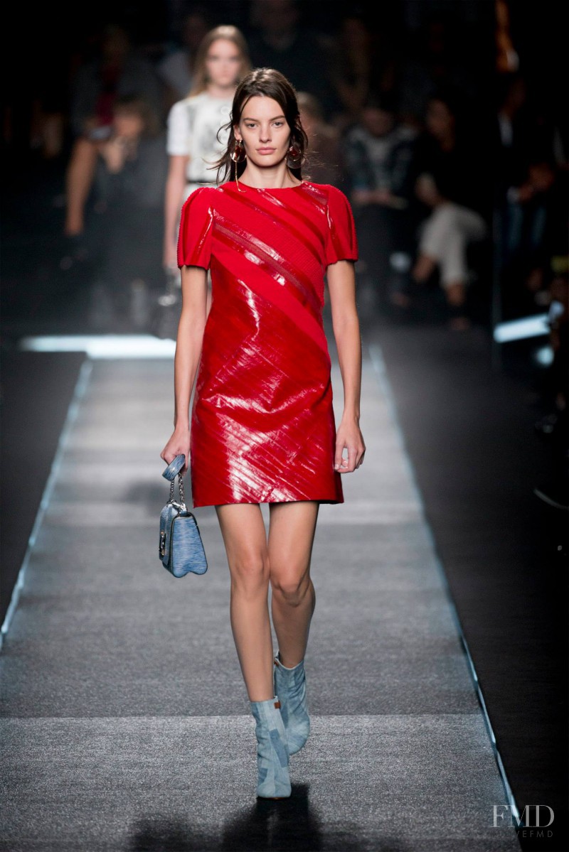 Amanda Murphy featured in  the Louis Vuitton fashion show for Spring/Summer 2015