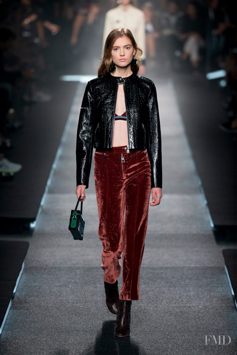 Emmy Rappe featured in  the Louis Vuitton fashion show for Spring/Summer 2015
