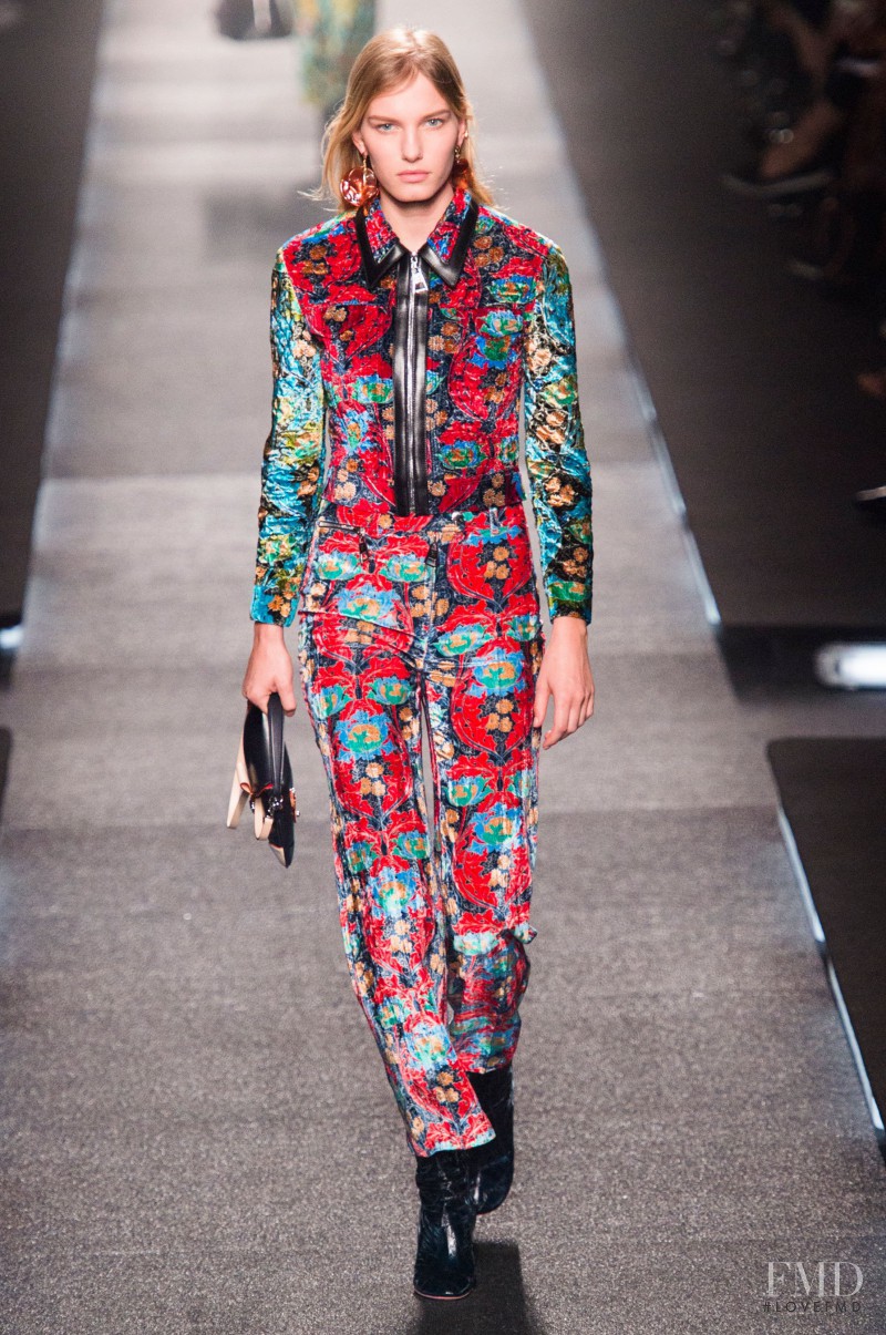 Marique Schimmel featured in  the Louis Vuitton fashion show for Spring/Summer 2015