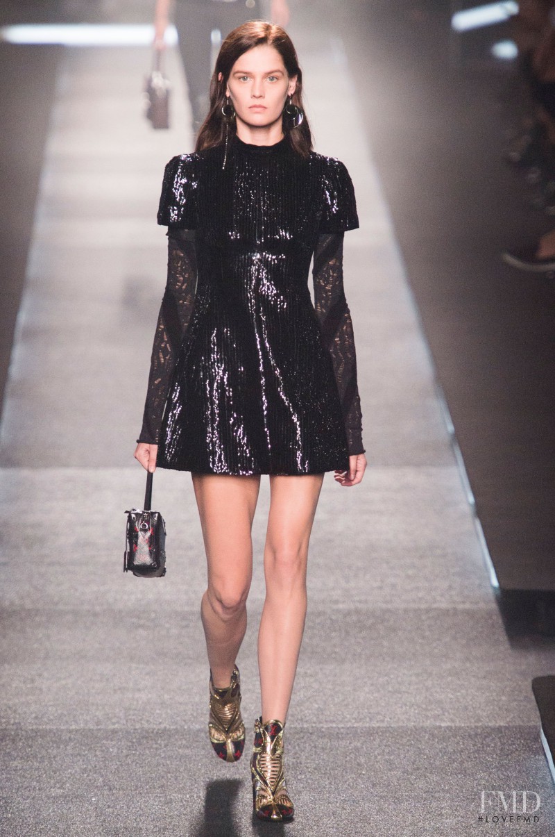 Angel Rutledge featured in  the Louis Vuitton fashion show for Spring/Summer 2015