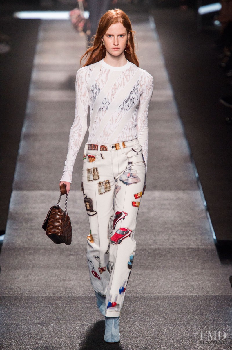 Magdalena Jasek featured in  the Louis Vuitton fashion show for Spring/Summer 2015
