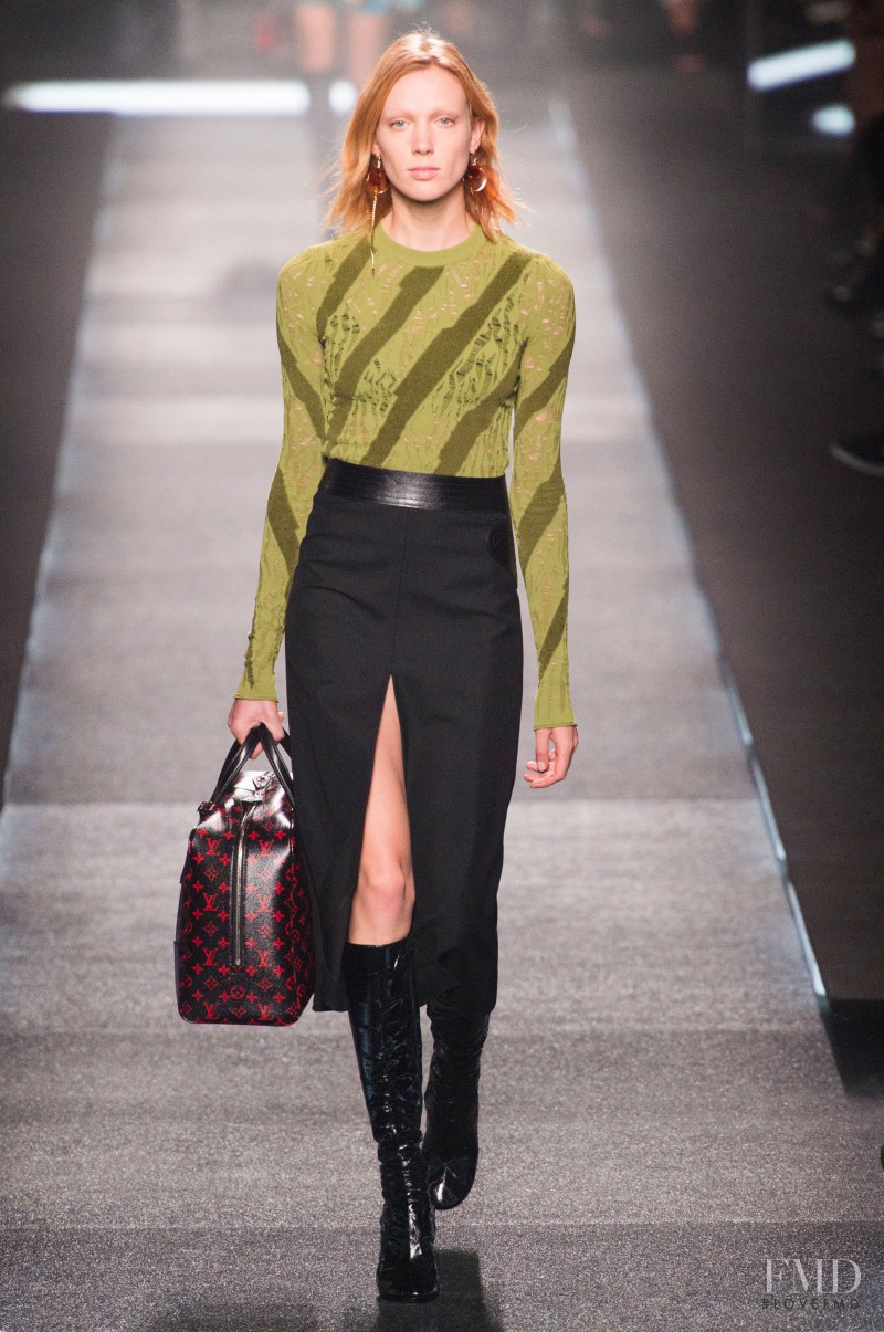 Annely Bouma featured in  the Louis Vuitton fashion show for Spring/Summer 2015