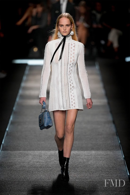 Jean Campbell featured in  the Louis Vuitton fashion show for Spring/Summer 2015