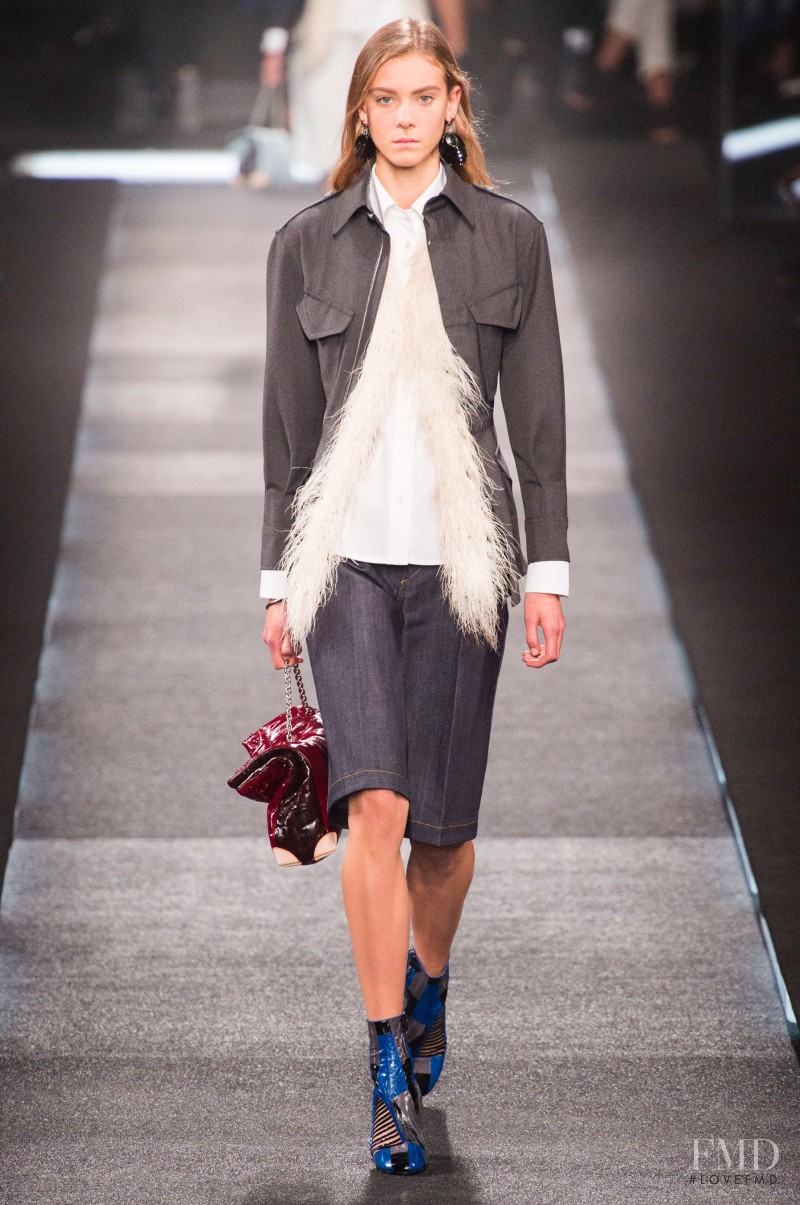 Phillipa Hemphrey featured in  the Louis Vuitton fashion show for Spring/Summer 2015