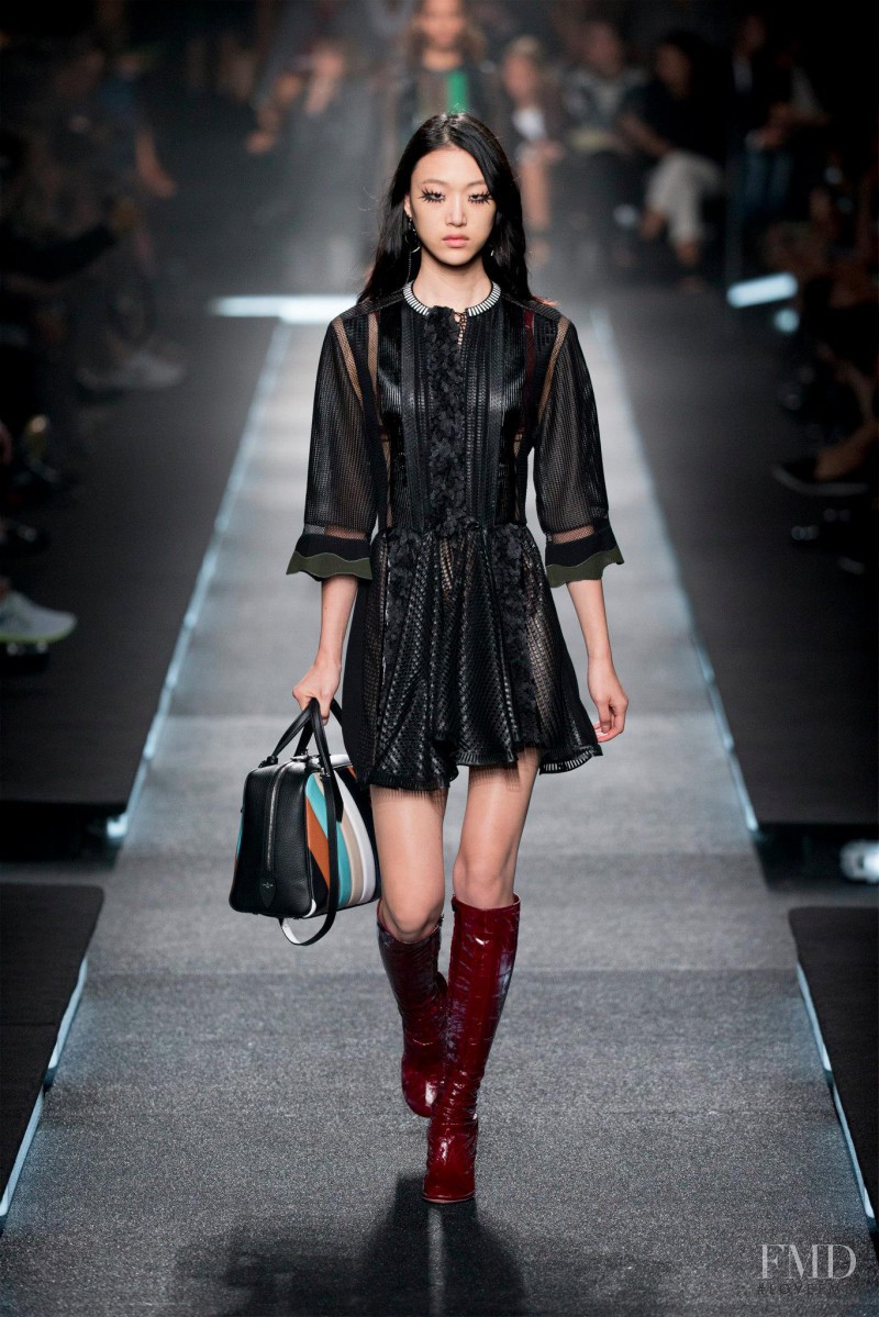 So Ra Choi featured in  the Louis Vuitton fashion show for Spring/Summer 2015
