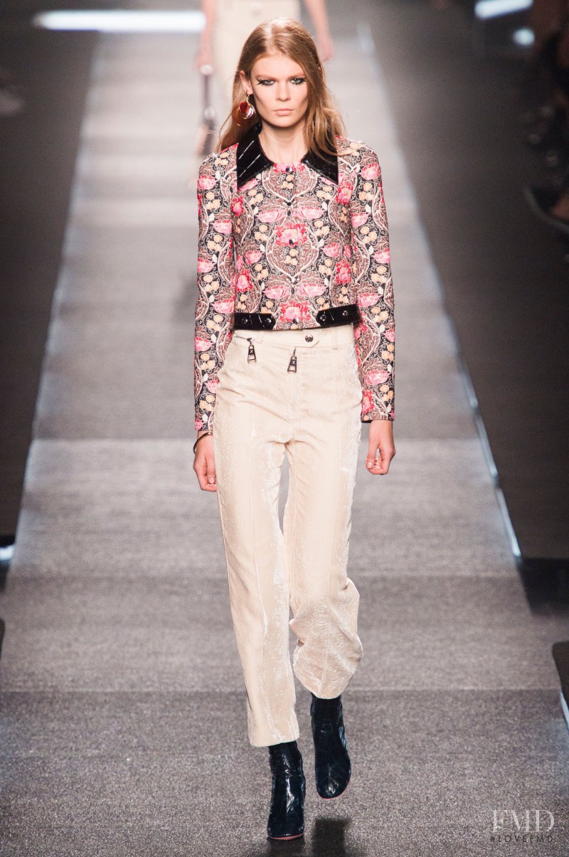 Alexandra Elizabeth Ljadov featured in  the Louis Vuitton fashion show for Spring/Summer 2015