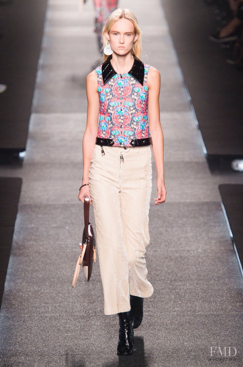 Harleth Kuusik featured in  the Louis Vuitton fashion show for Spring/Summer 2015