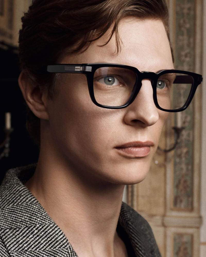 Apolline Rocco Fohrer featured in  the Salvatore Ferragamo advertisement for Autumn/Winter 2025