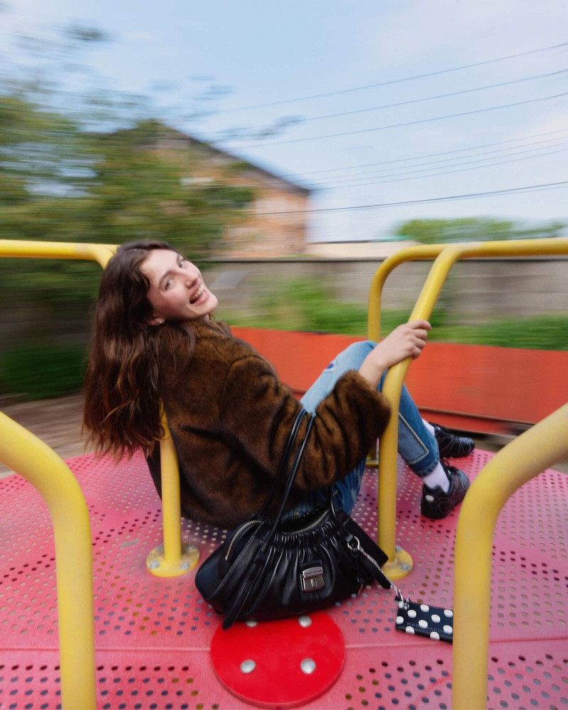Mona Tougaard featured in  the Marc Jacobs advertisement for Autumn/Winter 2025