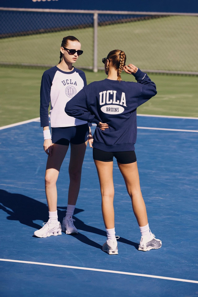 Sporty & Rich ucla 47 advertisement for Summer 2025