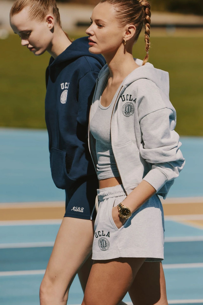Sporty & Rich ucla 47 advertisement for Summer 2025