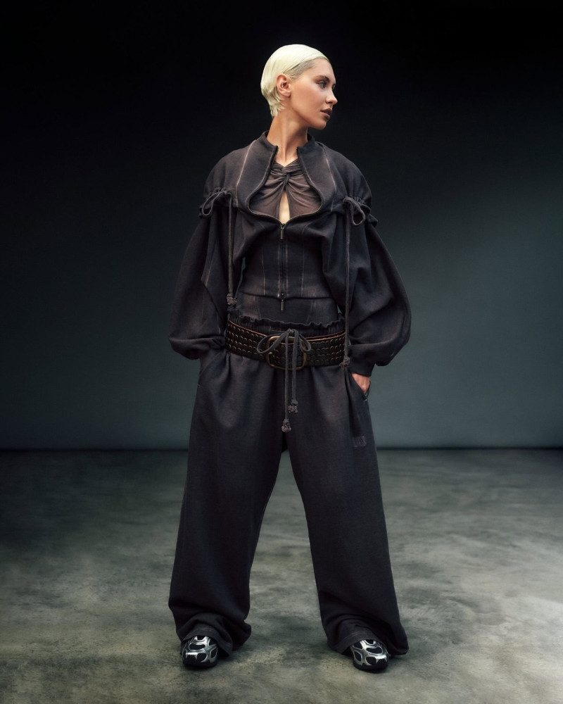 Shivaruby Premkanthan featured in  the Knwls advertisement for Autumn/Winter 2025