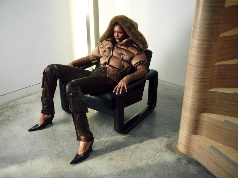 Shivaruby Premkanthan featured in  the Knwls advertisement for Autumn/Winter 2025