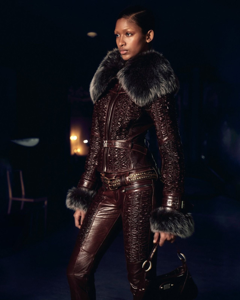 Shivaruby Premkanthan featured in  the Knwls advertisement for Autumn/Winter 2025
