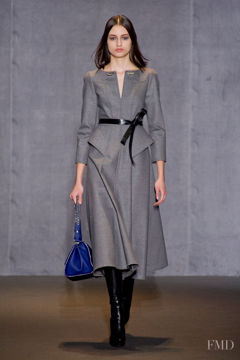 Bruna Ludtke featured in  the Andrew Gn fashion show for Autumn/Winter 2014