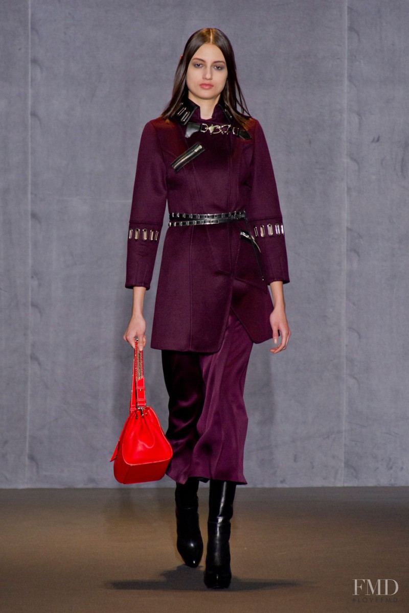 Bruna Ludtke featured in  the Andrew Gn fashion show for Autumn/Winter 2014