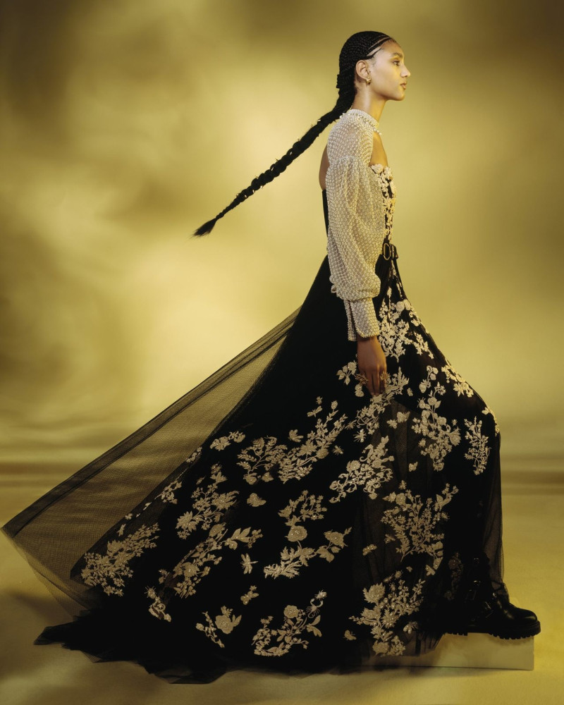 Ali Dansky featured in  the Christian Dior advertisement for Resort 2025