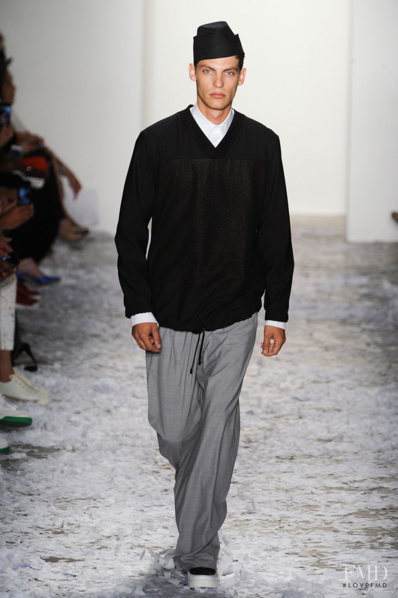 Public School fashion show for Spring/Summer 2015