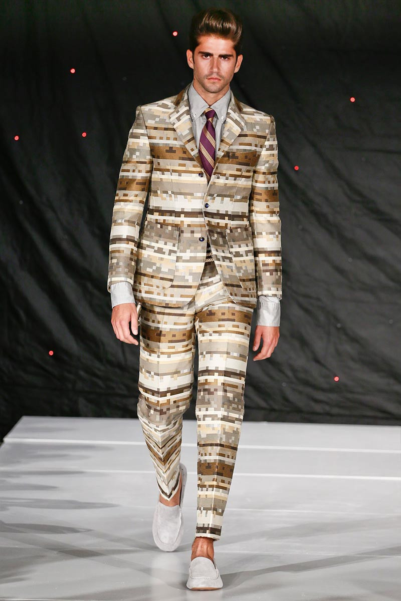 Edward Lemonier featured in  the Marlon Gobel fashion show for Spring/Summer 2013