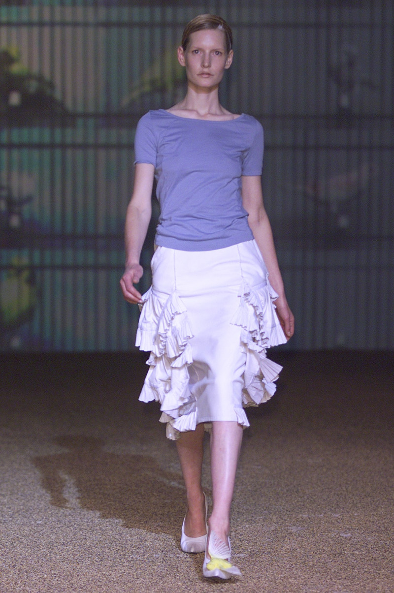 Olivier Theyskens fashion show for Spring/Summer 2002