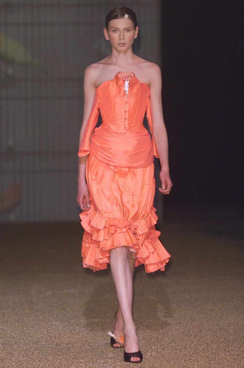 Olivier Theyskens fashion show for Spring/Summer 2002