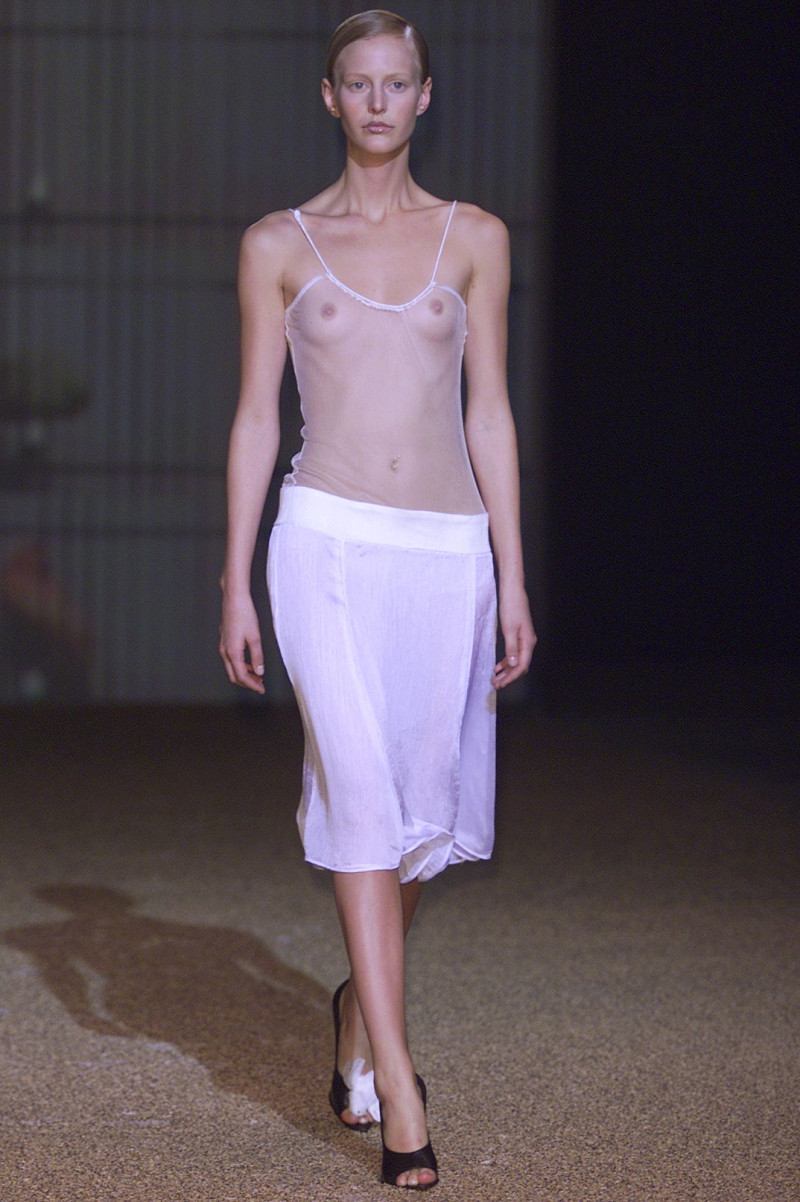 Olivier Theyskens fashion show for Spring/Summer 2002