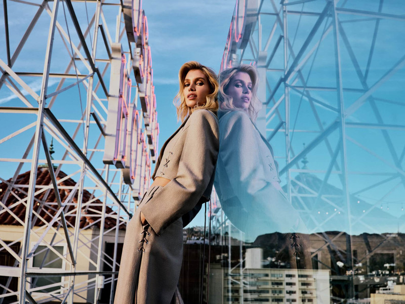 Stella Maxwell featured in  the Marella Marella x Stella Maxwell advertisement for Autumn/Winter 2025