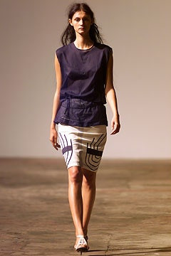 Sophia Kokosalaki fashion show for Spring/Summer 2002