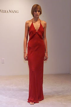 Vera Wang fashion show for Spring/Summer 2002