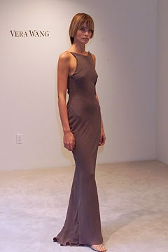 Vera Wang fashion show for Spring/Summer 2002