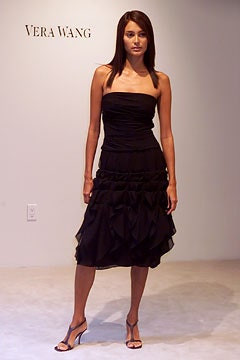 Vera Wang fashion show for Spring/Summer 2002