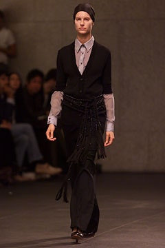 Veronique Branquinho fashion show for Spring/Summer 2002